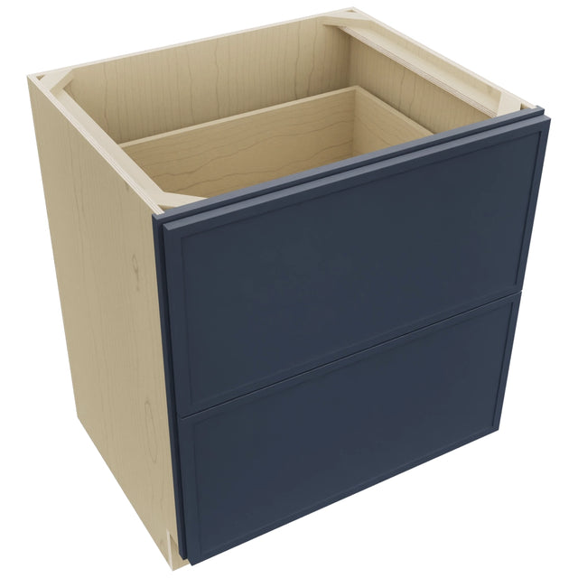 Fabuwood Luna Indigo DB30-2 Base 2 Drawers Cabinet, Top View