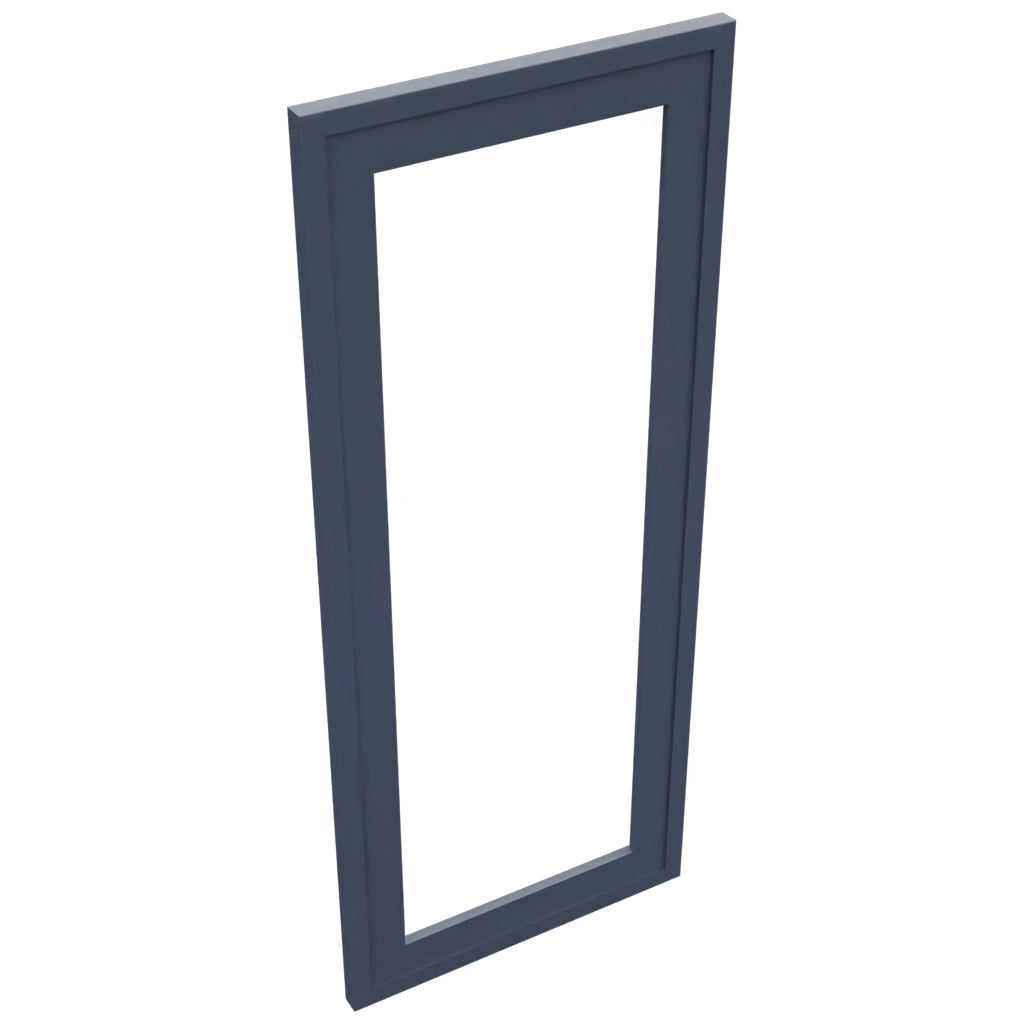 Fabuwood Luna Indigo DS DFG1536 Wall Prepped Door, Top View