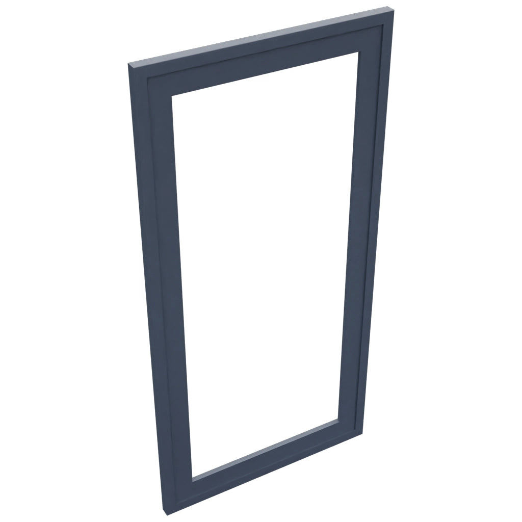 Fabuwood Luna Indigo DS DFG1836 Wall Prepped Door, Top View