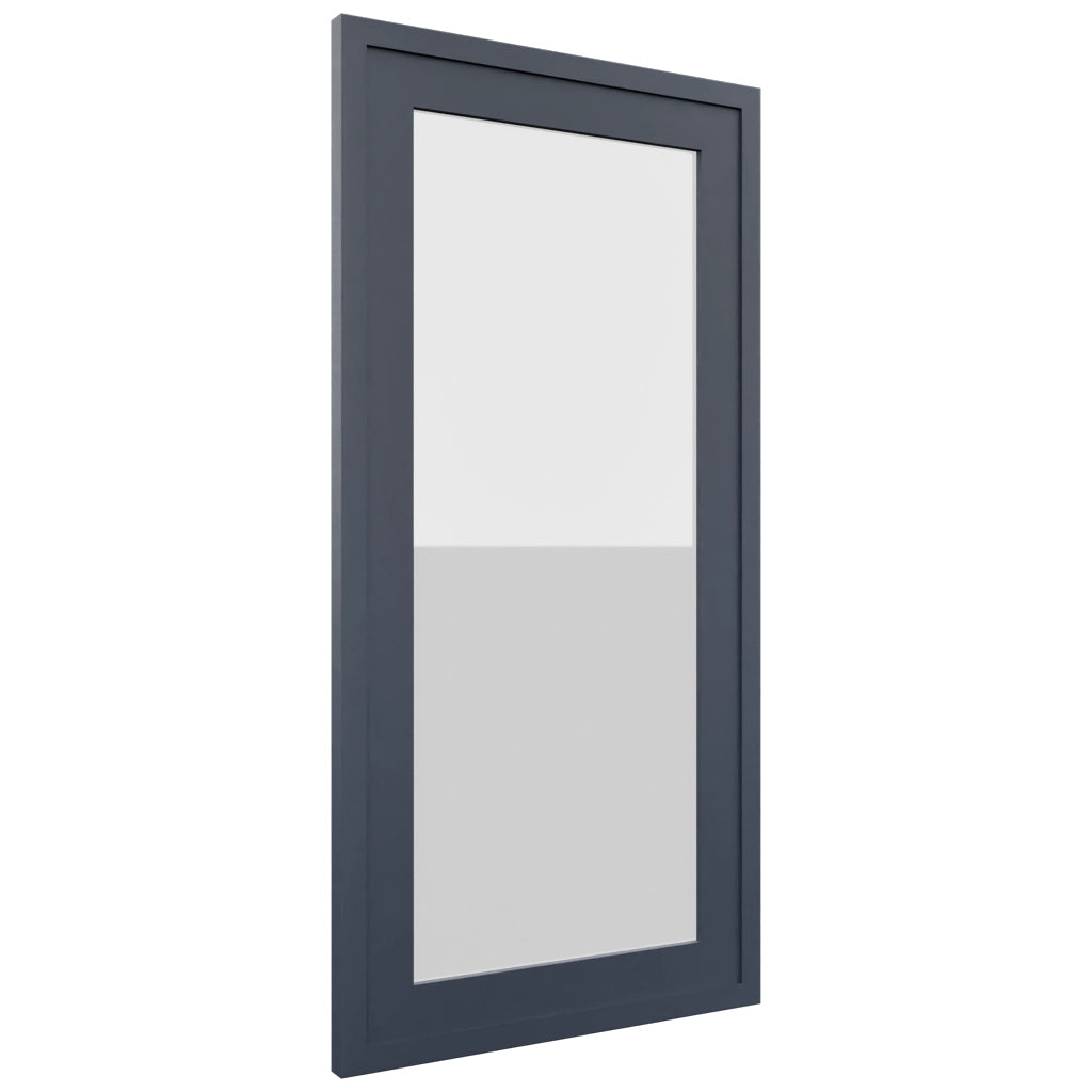 Fabuwood Luna Indigo DS GDW1530 Wall Glass Door, Front View