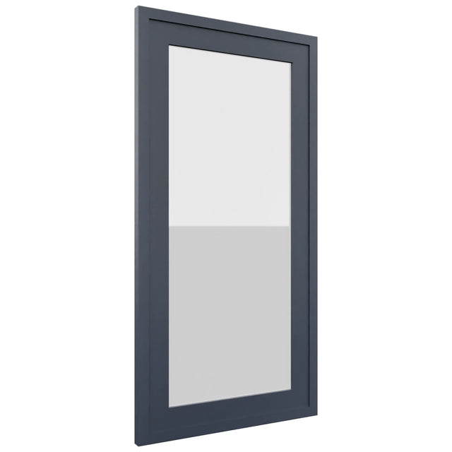Fabuwood Luna Indigo DS GDWDC2430 Wall Glass Door, Front View