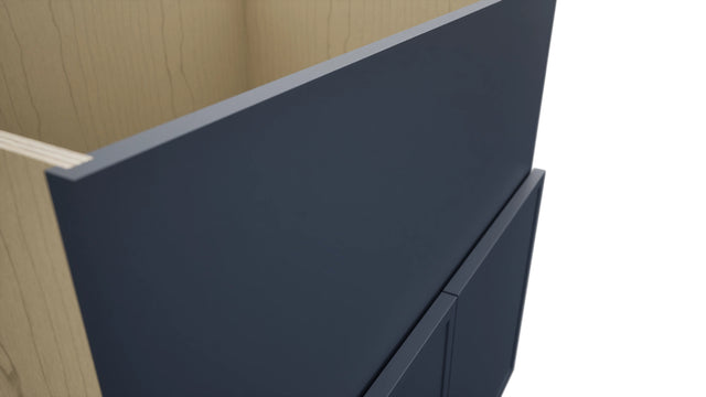 Fabuwood Luna Indigo FS33 Base Farm Sink Cabinet, Detail View