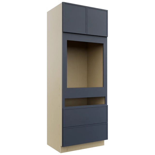 Fabuwood Luna Indigo OC3390C Tall Oven Cabinet Combo, Front View