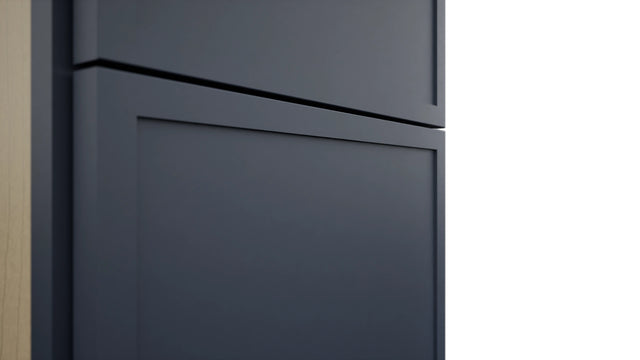 Fabuwood Luna Indigo TP152490 Tall Pantry Cabinet, Detail View