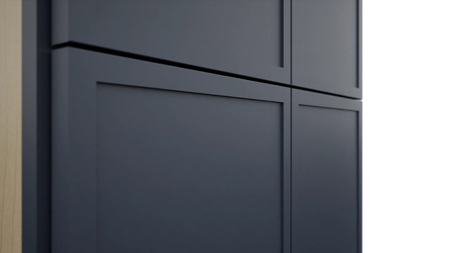 Fabuwood Luna Indigo TP241296 Tall Pantry Cabinet, Detail View