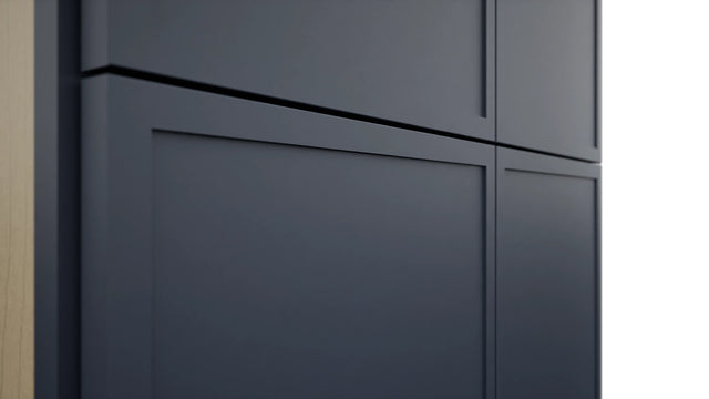 Fabuwood Luna Indigo TP301284 Tall Pantry Cabinet, Detail View