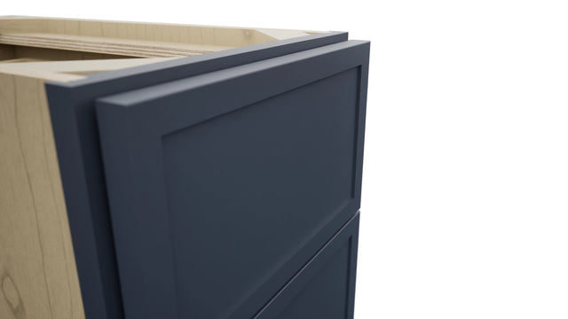 Fabuwood Luna Indigo VB12-34 Vanity Base Standard Cabinet, Detail View