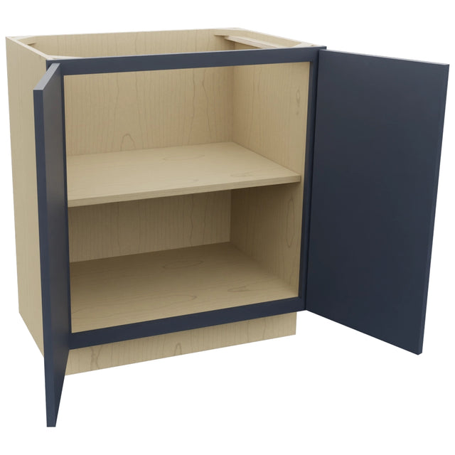 Fabuwood Luna Indigo VB30FD Vanity Base Full Height Cabinet, Open View