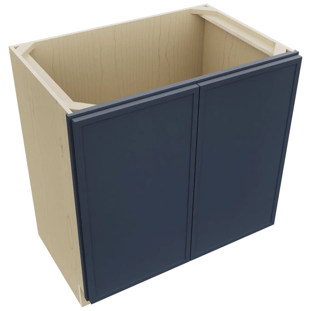 Fabuwood Luna Indigo VB33FD Vanity Base Standard Cabinet, Top View