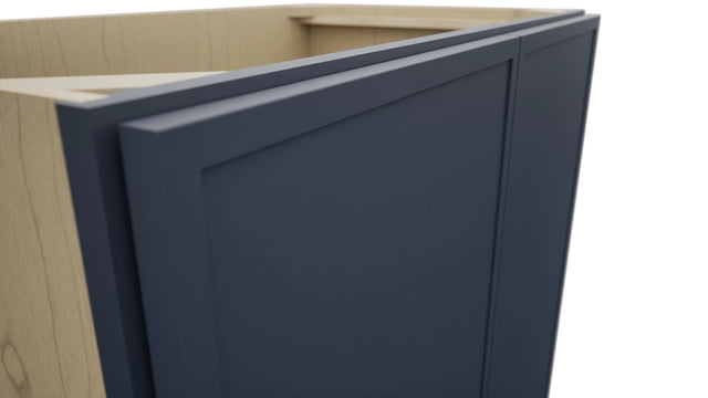 Fabuwood Luna Indigo VB36FD Vanity Base Full Height Cabinet, Detail View