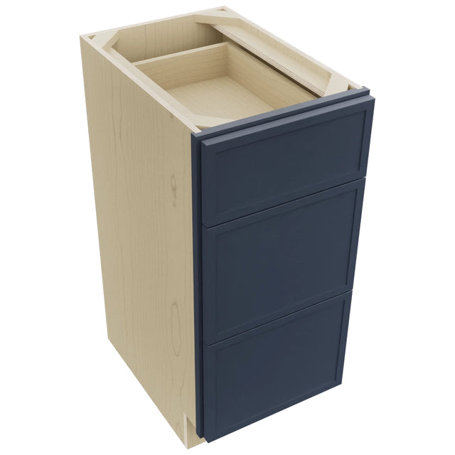 Fabuwood Luna Indigo VDB15-34 Vanity Drawer Cabinet, Top View