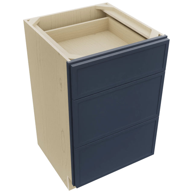 Fabuwood Luna Indigo VDB21-34 Vanity Drawer Cabinet, Top View