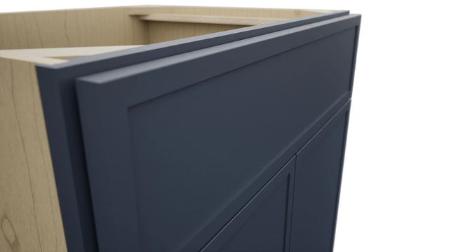 Fabuwood Luna Indigo VSB27-34 Vanity Sink Cabinet, Detail View