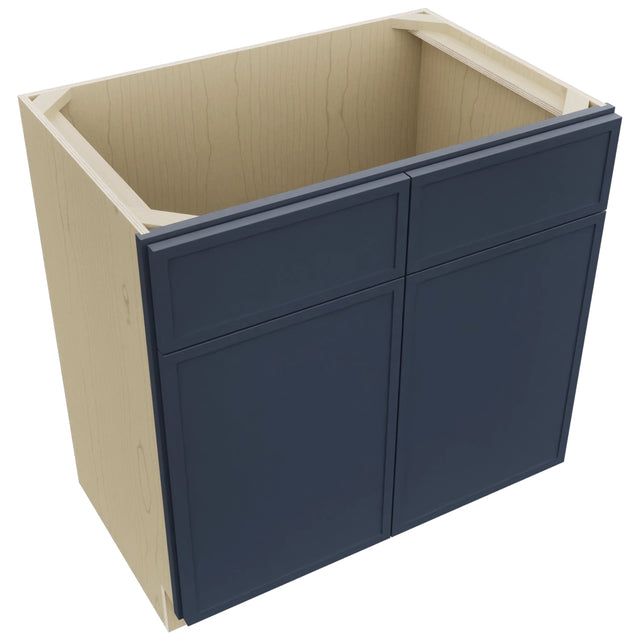 Fabuwood Luna Indigo VSB33-34 Vanity Sink Cabinet, Top View