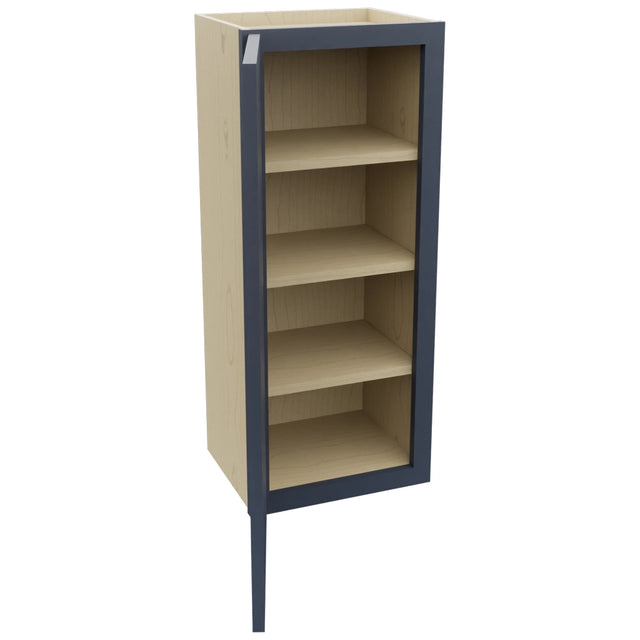 Fabuwood Luna Indigo W1536 Wall Standard Cabinet, Open View