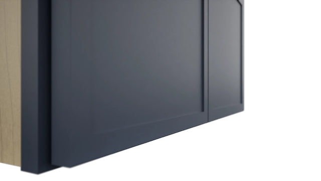 Fabuwood Luna Indigo W2412 Wall Standard Cabinet, Detail View