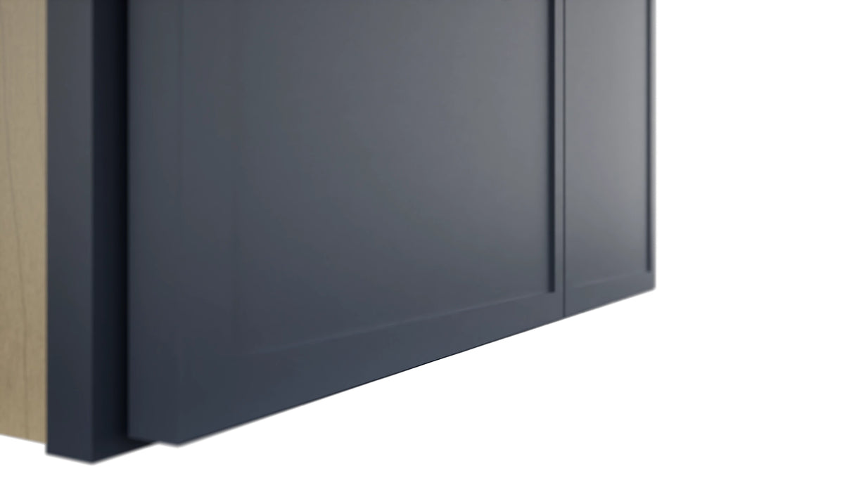 Fabuwood Luna Indigo W2718 Wall Standard Cabinet, Detail View