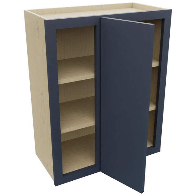 Fabuwood Luna Indigo WBC2430 Wall Corner Blind Cabinet, Open View