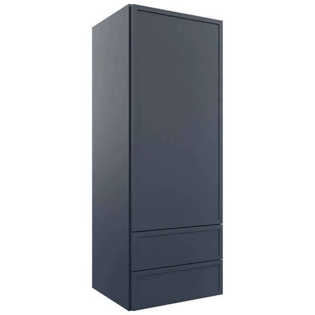 Fabuwood Luna Indigo WD1848 Wall Drawer Cabinet, Front View