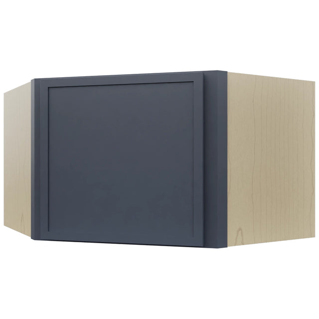 Fabuwood Luna Indigo WDC2415 Wall Corner Diagonal Cabinet, Front View