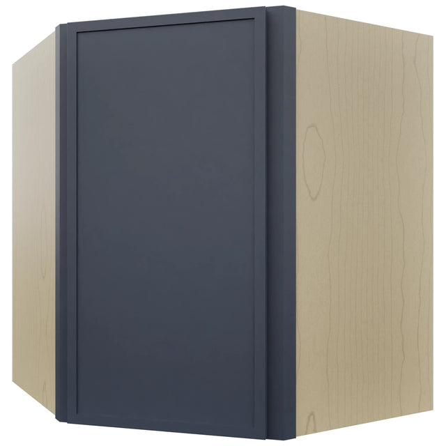 Fabuwood Luna Indigo WDC2730 Wall Corner Diagonal Cabinet, Front View