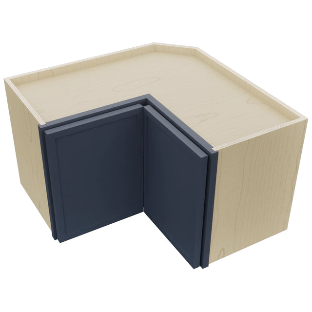 Fabuwood Luna Indigo WPC2415 Wall Corner Pie Cabinet, Top View