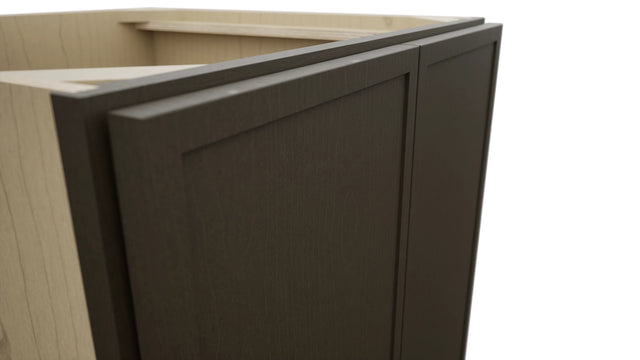 Fabuwood Luna Kona B24FD Base Full Door Cabinet, Detail View