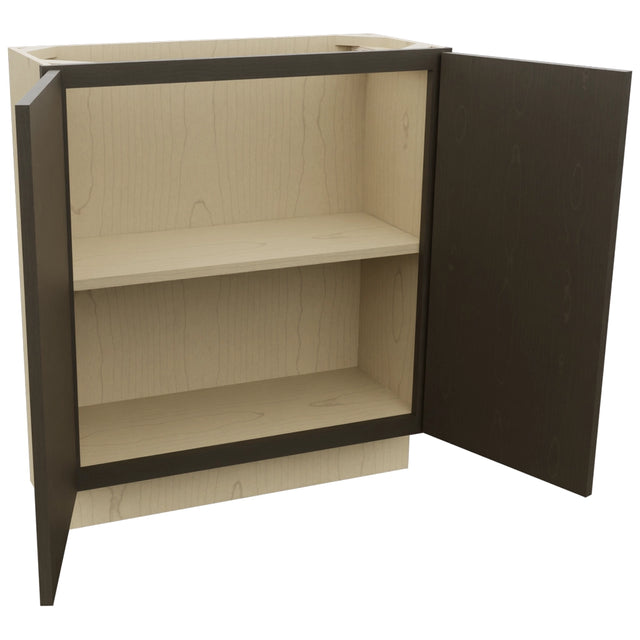 Fabuwood Luna Kona B30FD-12D Base Full Door Cabinet, Open View