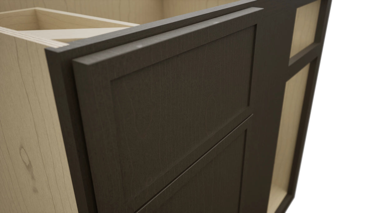 Fabuwood Luna Kona BLB39/42 Base Corner Blind Cabinet, Detail View
