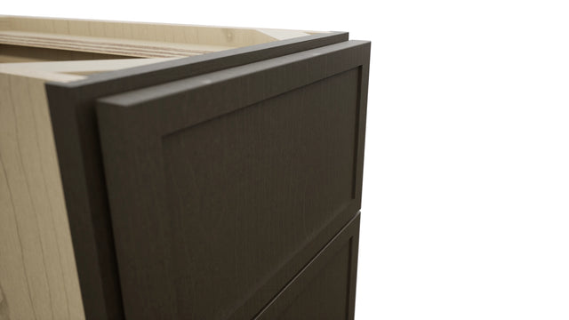Fabuwood Luna Kona DB12 Base 3 Drawers Cabinet, Detail View