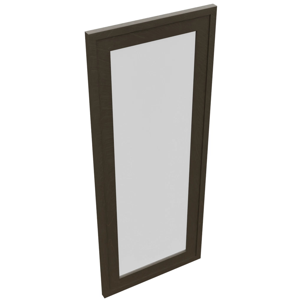Fabuwood Luna Kona DS GDW1536 Wall Glass Door, Top View