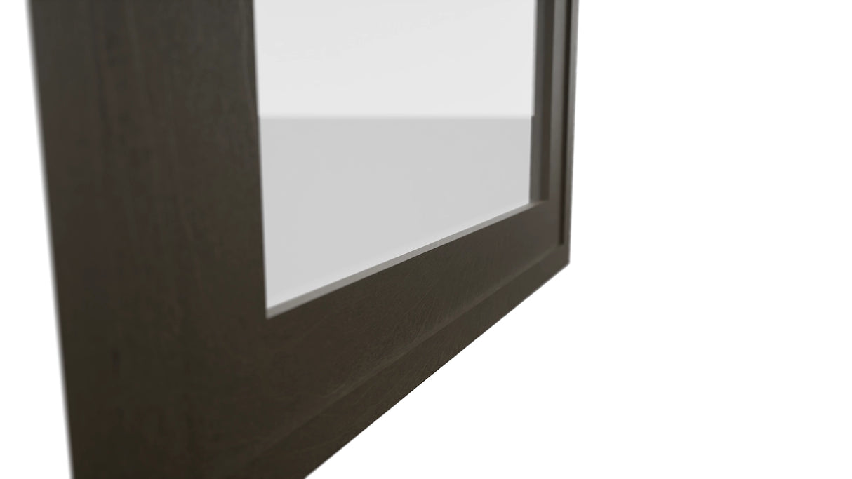 Fabuwood Luna Kona DS GDW1836 Wall Glass Door, Detail View