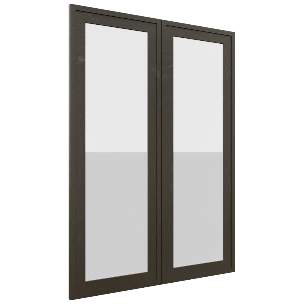 Fabuwood Luna Kona DS GDW3042 Wall Glass Door, Front View