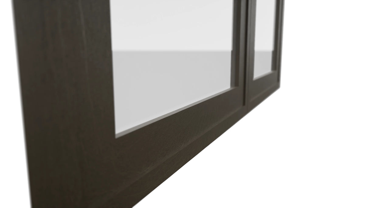 Fabuwood Luna Kona DS GDW3642 Wall Glass Door, Detail View