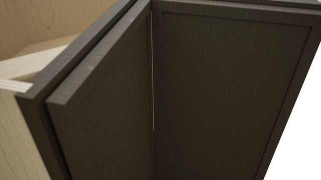 Fabuwood Luna Kona ERB36 Base Corner Easy Reach Cabinet, Detail View