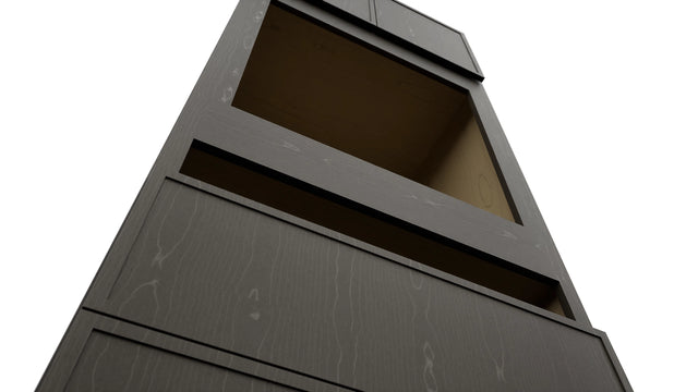 Fabuwood Luna Kona OC3390C Tall Oven Cabinet Combo, Detail View