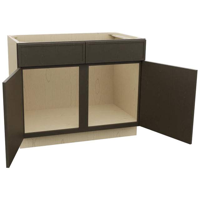 Fabuwood Luna Kona SB42 Base Sink Cabinet, Open View