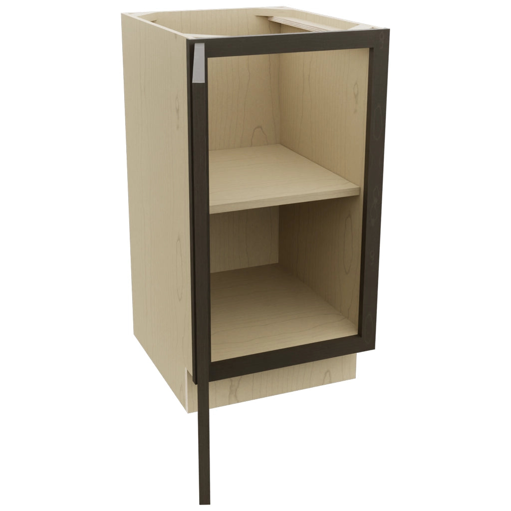Fabuwood Luna Kona VB18FD Vanity Base Full Height Cabinet, Open View