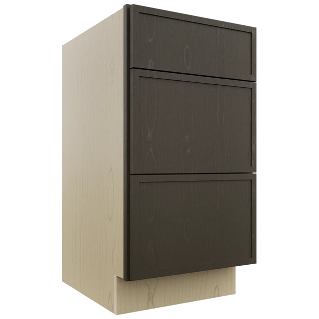 Fabuwood Luna Kona VDB18-34 Vanity Drawer Cabinet, Front View