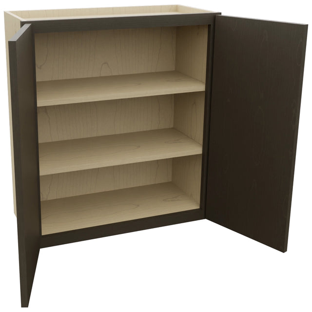 Fabuwood Luna Kona W2730 Wall Standard Cabinet, Open View