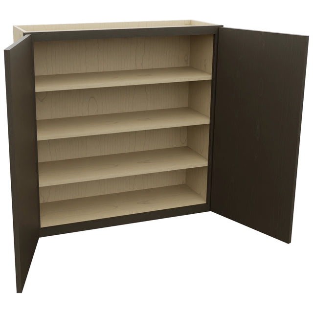 Fabuwood Luna Kona W3636 Wall Standard Cabinet, Open View