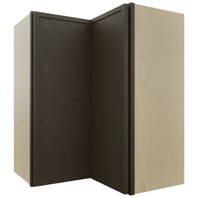 Fabuwood Luna Kona WPC2430 Wall Corner Pie Cabinet, Front View