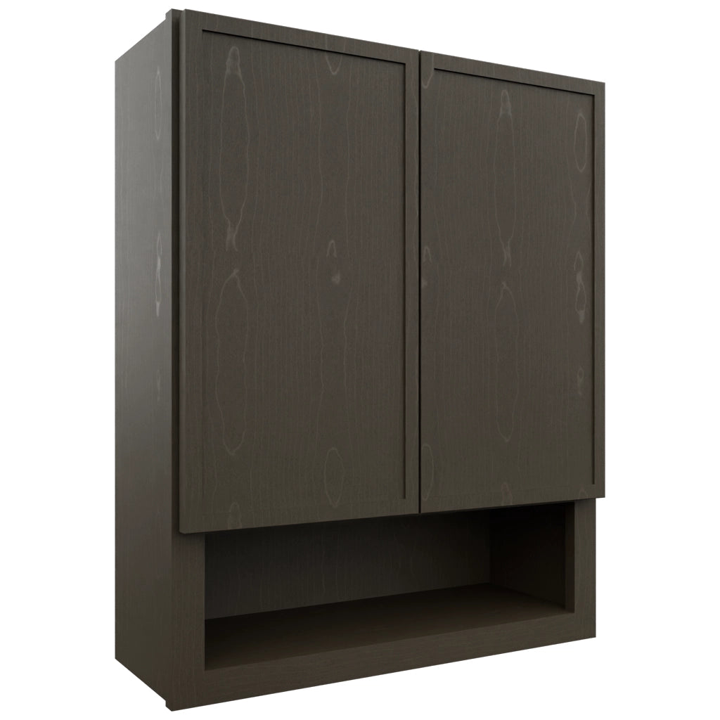 Fabuwood Luna Kona WVS2430 Vanity Wall Storage, Front View