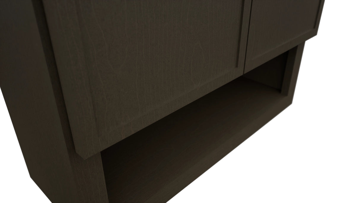 Fabuwood Luna Kona WVS2430 Vanity Wall Storage, Detail View