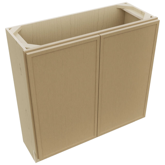 Fabuwood Luna Natural Oak B33FD-12D Base Full Door Cabinet, Top View