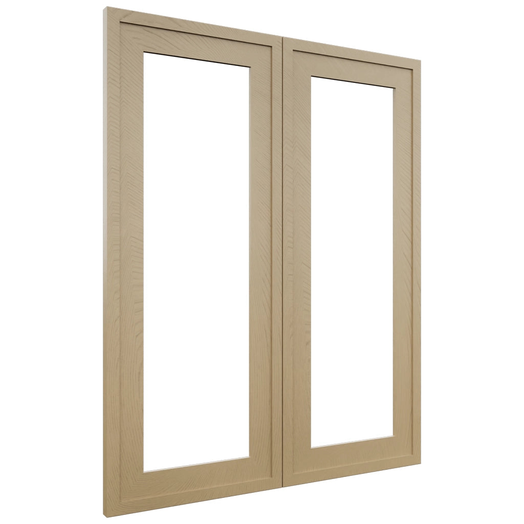 Fabuwood Luna Natural Oak DS DFG2430 Wall Prepped Door, Front View