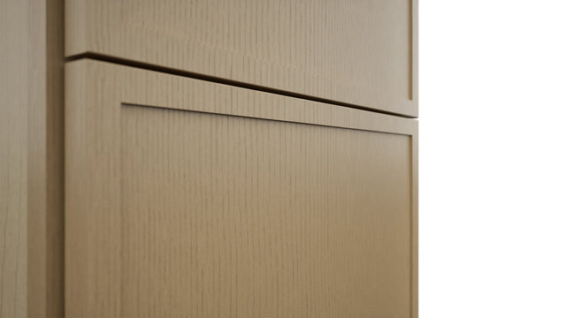 Fabuwood Luna Natural Oak TP152496 Tall Pantry Cabinet, Detail View