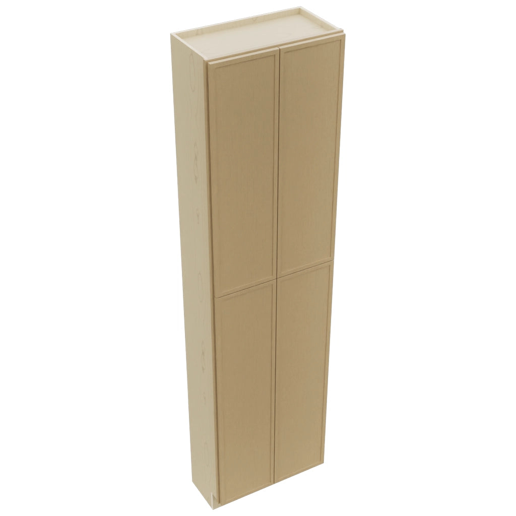 Fabuwood Luna Natural Oak TP181296 Tall Pantry Cabinet, Top View