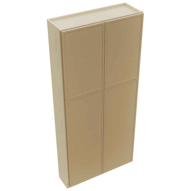 Fabuwood Luna Natural Oak TP241284 Tall Pantry Cabinet, Top View