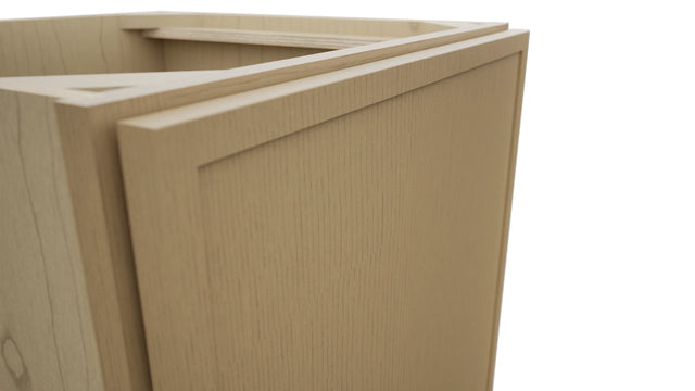 Fabuwood Luna Natural Oak VB21FD Vanity Base Full Height Cabinet, Detail View